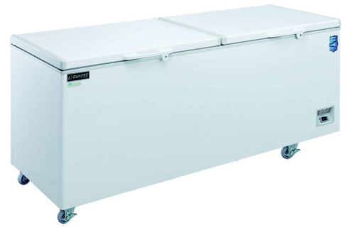 Dukers BD/BG-620 71.38" W White Coated Steel Exterior Manual Defrost Chest Freezer