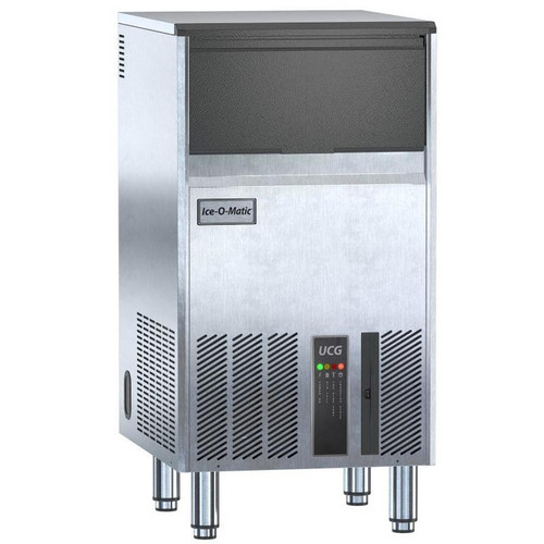 Ice-O-Matic UCG080A 18.25” W Stainless Steel Undercounter Cube Ice Maker - 115 Volts