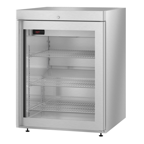 Hoshizaki HR24C-G 3.87 Cu. Ft. Stainless Steel Glass Door Undercounter Refrigerator – 115 Volts