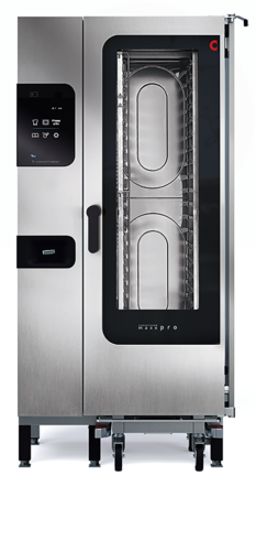 Convotherm C4 ET 20.10GB-N-NG 39.93" W Stainless Steel Floor Model Natural Gas Convotherm Combi Oven and Steamer - 143,000 BTU