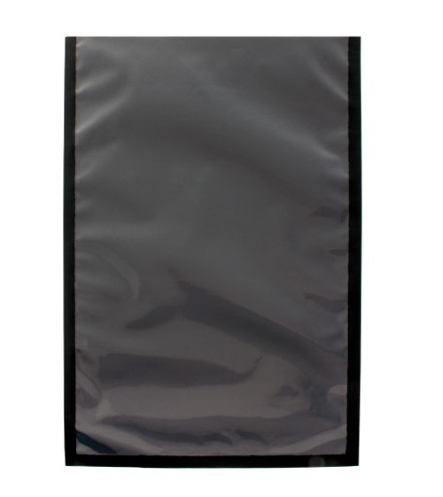 VacMaster 30721CB 6" x 10" Clear and Black Vacuum Chamber Pouches