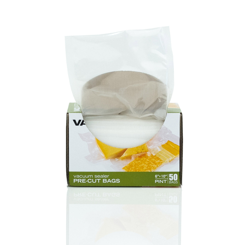 VacMaster 948200 6" x 10" VacMaster Full Mesh Vacuum Seal Pint Bags