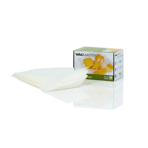 VacMaster 948200 6" x 10" VacMaster Full Mesh Vacuum Seal Pint Bags