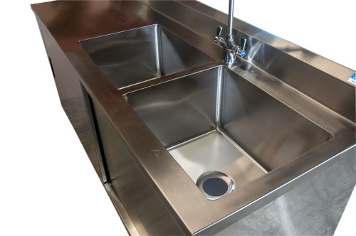 BK Resources EM-3W Welded Sink