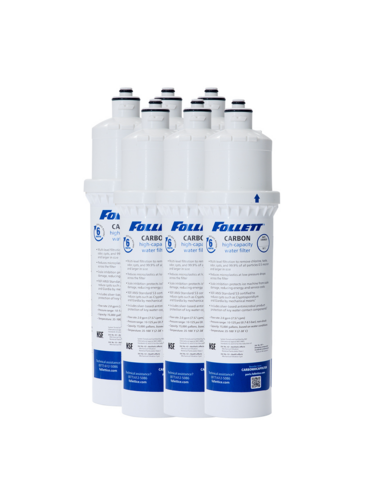 Follett LLC CARBONHICAPFILTER6 17,500 Gal. Replacement High Capacity Water Filter Cartridge for Follett Water Filter System CARBONHICAPSYSTEM (Case of 6)