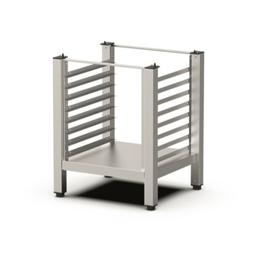 Unox XWKRT-08HS-H 23.39” W High Open Stand with Lateral Supports for Evereo CUBE Unit
