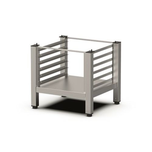 Unox XWKRT-06HS-M 23.39” W Medium Open Stand with Lateral Supports for Evereo CUBE Unit