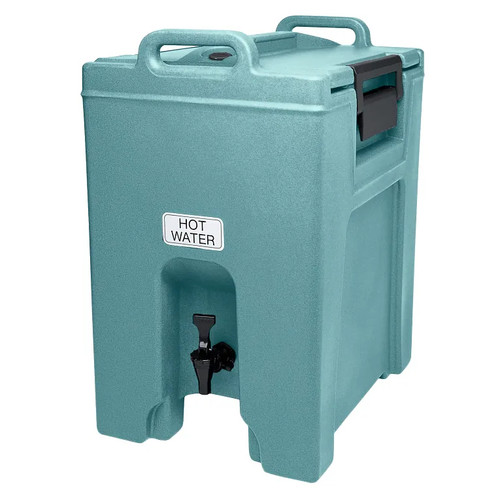 Cambro UC1000401 16.25" W x 20.5" D x 25.75" H 10.5 Gallon Insulated Plastic Slate Blue Ultra Camtainer Beverage Carrier