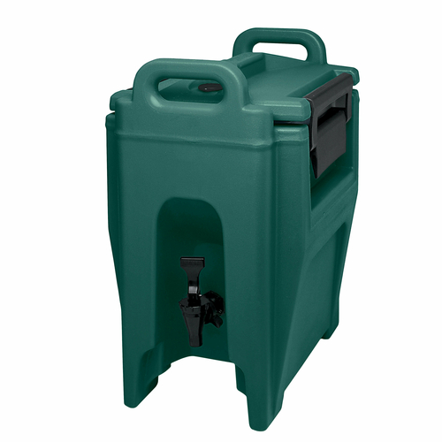 Cambro UC250519 11.75" W x 16.75" D x 19.75" H 2.75 Gallon Insulated Plastic Kentucky Green Ultra Camtainer Beverage Carrier