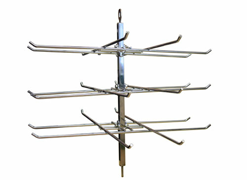 Omcan USA 44070 Star-Shaped Pretzel Rotary Shelf for 41468