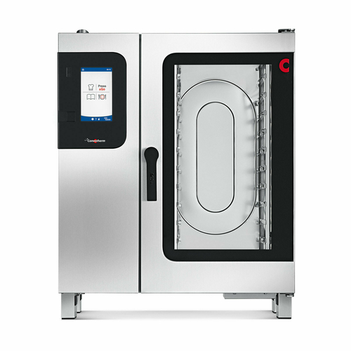 Convotherm K12 C4 ET 10.10GB-N DD 37.2" W Stainless Steel Liquid Propane Maxx Pro Combi Oven or Steamer School Package - 68,200 BTU