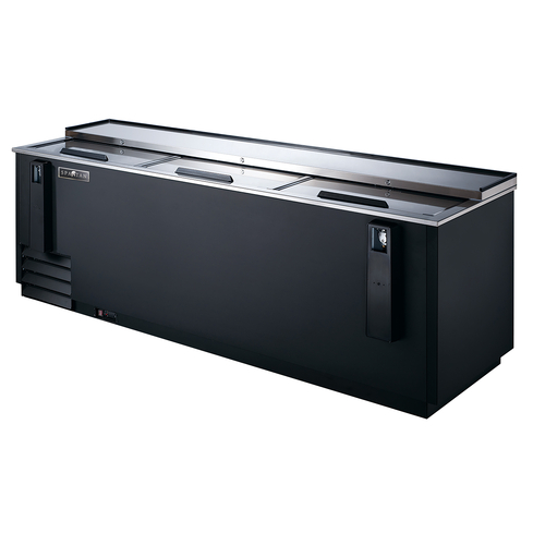 Spartan Refrigeration SBC-95 95.25" W Black Exterior Bottle Cooler -115 Volts
