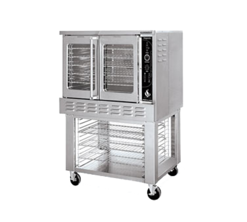American Range M-1HE-LP 40" W Liquid Propane Single-Deck Thermostatic Controls Majestic Convection Oven High Efficiency - 70,000 BTU