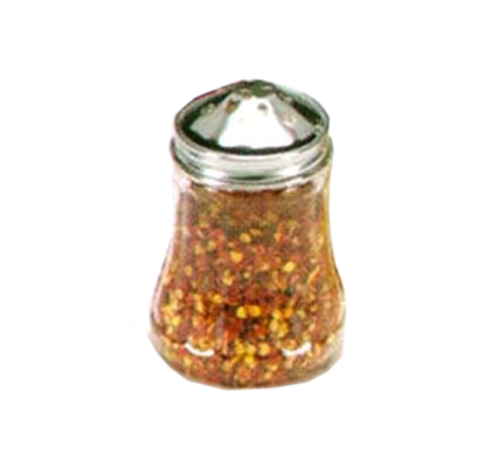 Vollrath 260 4 Oz. Polycarbonate Stainless Steel Top Dripcut Cheese Shaker (12 Each Per Case)