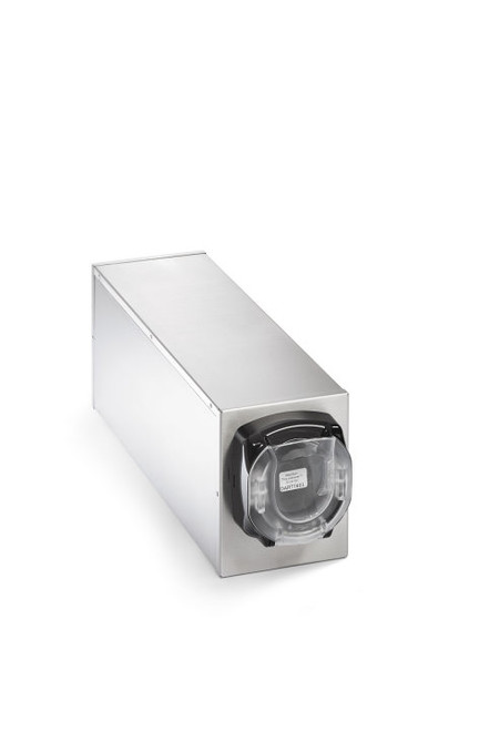 Vollrath K58821 7.13" W x 8.75" H x 23.38" D (1) Compartment Stainless Steel LidSaver3 Lid Dispenser Cabinet