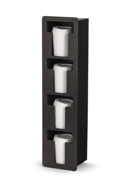 Vollrath FML-4V 6.5" W x 5.38" D x 25.5" H (4) Columns Vertical Mount Flush Mount Lid Holder