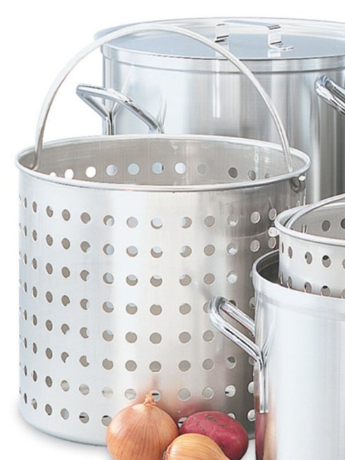 Vollrath 68292 Aluminum Steamer with Bail Basket only