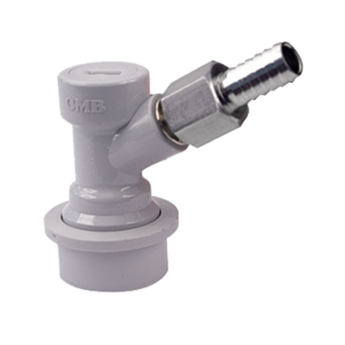 Micro Matic HBF100G 0.31" O.D. Barb Ball Lock Connection Gas-In Quick Disconnect Fitting