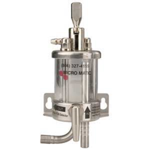 Micro Matic PRO-MAX-1 3" W x 2.75" D x 6.5" H Stainless Steel Wall Mount PRO-MAX FOB Detector