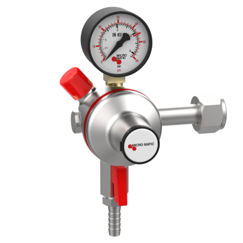 Micro Matic 841-PP Premium Plus Single Gauge CO2 Regulator