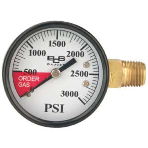 Micro Matic 5603 0-3000 Lb. Regulator Gauge