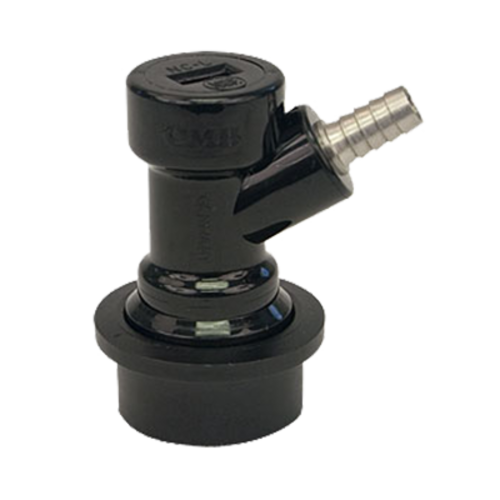 Micro Matic HBF100L 0.19" O.D. Barb Ball Lock Connection Liquid-Out Quick Disconnect Fitting