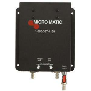 Micro Matic MM100-60-40 Single Blending Panel Wall Mount Preset Pressure Pro-Line Gas Blender