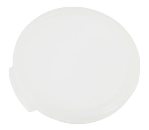 Omcan USA 80198 Clear Polycarbonate Round Food Storage Container Lid for 6 & 8 Qt. Container