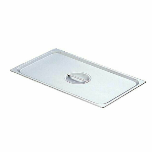 Omcan USA 80260 Stainless Steel Solid Full Size Steam Table Pan Cover