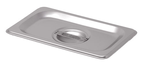 Omcan USA 80284 Stainless Steel Solid 0.11 Size Steam Table Pan Cover