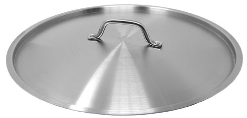 Omcan USA 80460 18.63" Dia. Stainless Steel Round Flat Replacement Cover