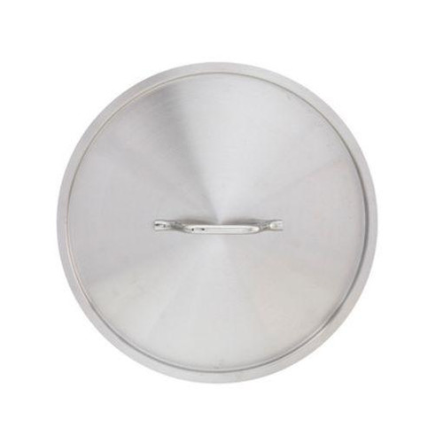 Omcan USA 80456 12.38" Dia. Stainless Steel Round Flat Replacement Cover for 80440