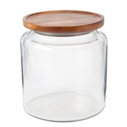 Anchor 97694AHG17 96 Oz. Clear Glass Montana Mini Jar