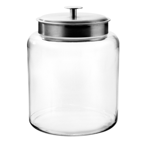 Anchor 95507AHG17 2.5 Gallons Clear Glass Montana Jar
