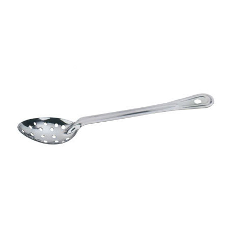 Omcan USA 80718 21" Heavy-Duty Stainless Steel Perforated Basting Spoon