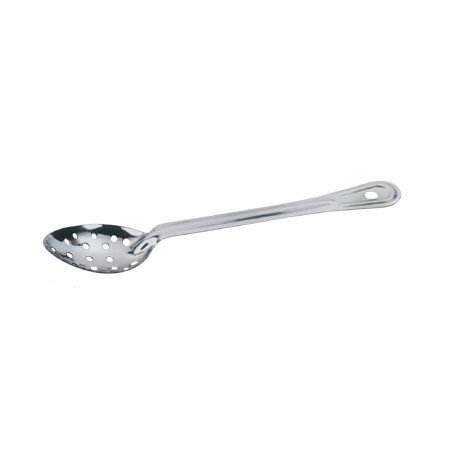 Omcan USA 80715 13" Heavy-Duty Stainless Steel Perforated Basting Spoon