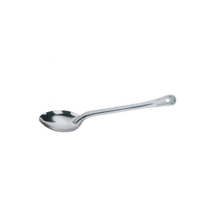 Omcan USA 80700 11" Stainless Steel Solid Basting Spoon