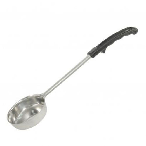 CAC China SPCS-8K 6 Oz. Black Handle Stainless Steel Solid Portion Controller (72 Each Per Case)