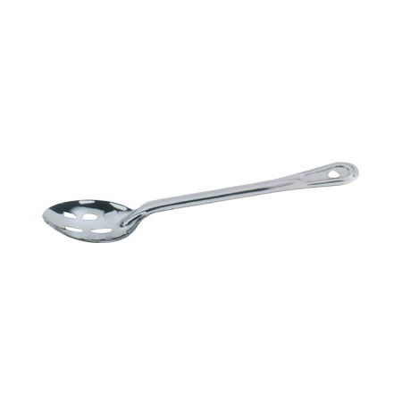 Omcan USA 80722 18" Heavy-Duty Stainless Steel Slotted Basting Spoon