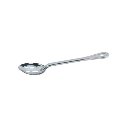 Omcan USA 80707 13" Stainless Steel Slotted Basting Spoon