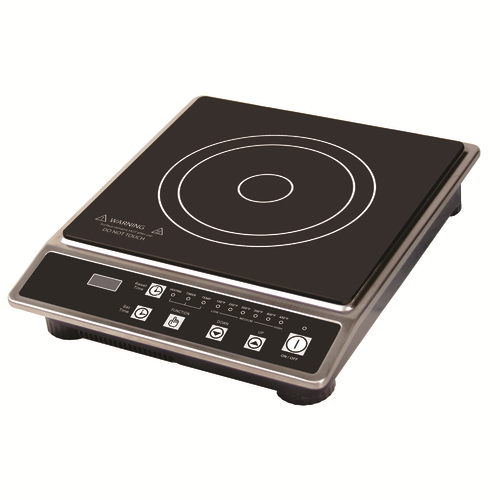 Nemco GS1681 12.71" W Stainless Steel Countertop Induction Range - 120 Volts