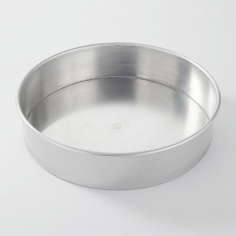 American Metalcraft 3813 13" W x 3" H Aluminum Round Cake Pan