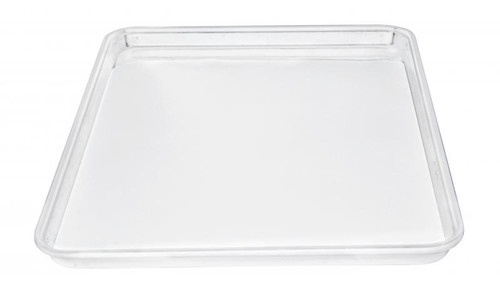 Omcan USA 43567 26″ W x 18″ D White Fiberglass Square Market Tray