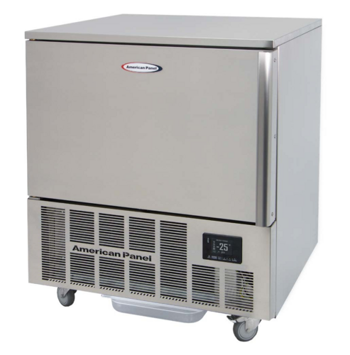 American Panel AP5BCF45-2-P 29.5"W 50 Lbs. Solid State Electronic Control Panel Manual Defrost Stainless Steel HURRiCHiLL Blast Chiller or Shock Freezer - 208 Volts