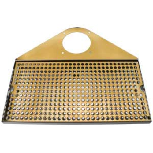 Micro Matic DP-740DSSPVD 16.63" W x 14.25" D Stainless Steel and Brass with Drain Drip Tray Trough