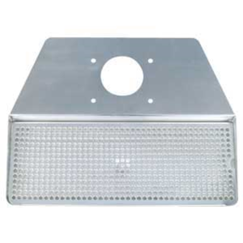 Micro Matic DP-640DP 21.5" W x 16.25" D Stainless Steel with Drain Drip Tray Trough