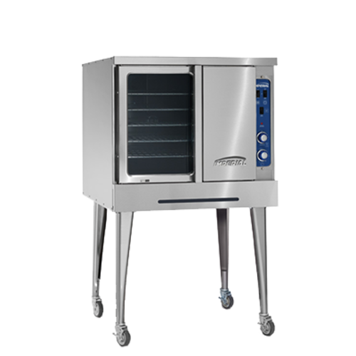 Imperial PCVDG-1 38" W Stainless Steel 1 Deck Liquid Propane Convection Oven - 80,000 BTU