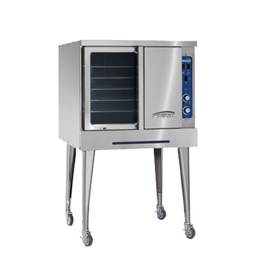 Imperial PCVDG-1 38" W Stainless Steel 1 Deck Natural Gas Convection Oven - 80,000 BTU
