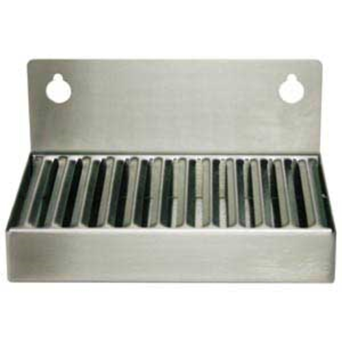 Micro Matic DP-6X4 6" W x 4" D x 3" H Stainless Steel Refrigerator Drip Tray Trough