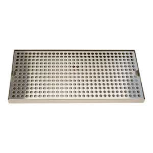 Micro Matic DP-820D-16 16" W x 8" D Stainless Steel with Drain Drip Tray Trough
